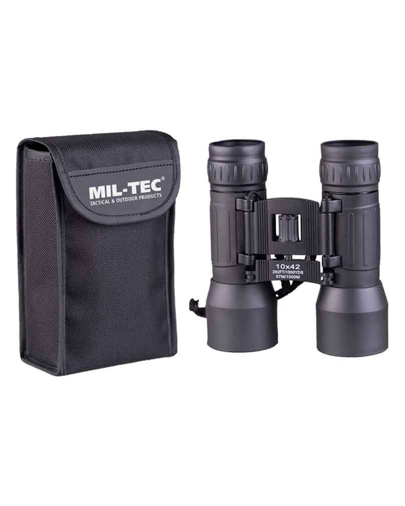 Mil-Tec Fernglas für Erwachsene, Unisex, Modell 15703002, Schwarz