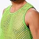 Netzhemd Herren Netzoberteil Netzshirt Männer Unterhemden Muskelshirts Achselshirts Herrenunterhemdem Tank Top Tanktop Vest Unterziehshirt Sexy Unterwäsche Clubwear Rave Kinky Outfit Grün S