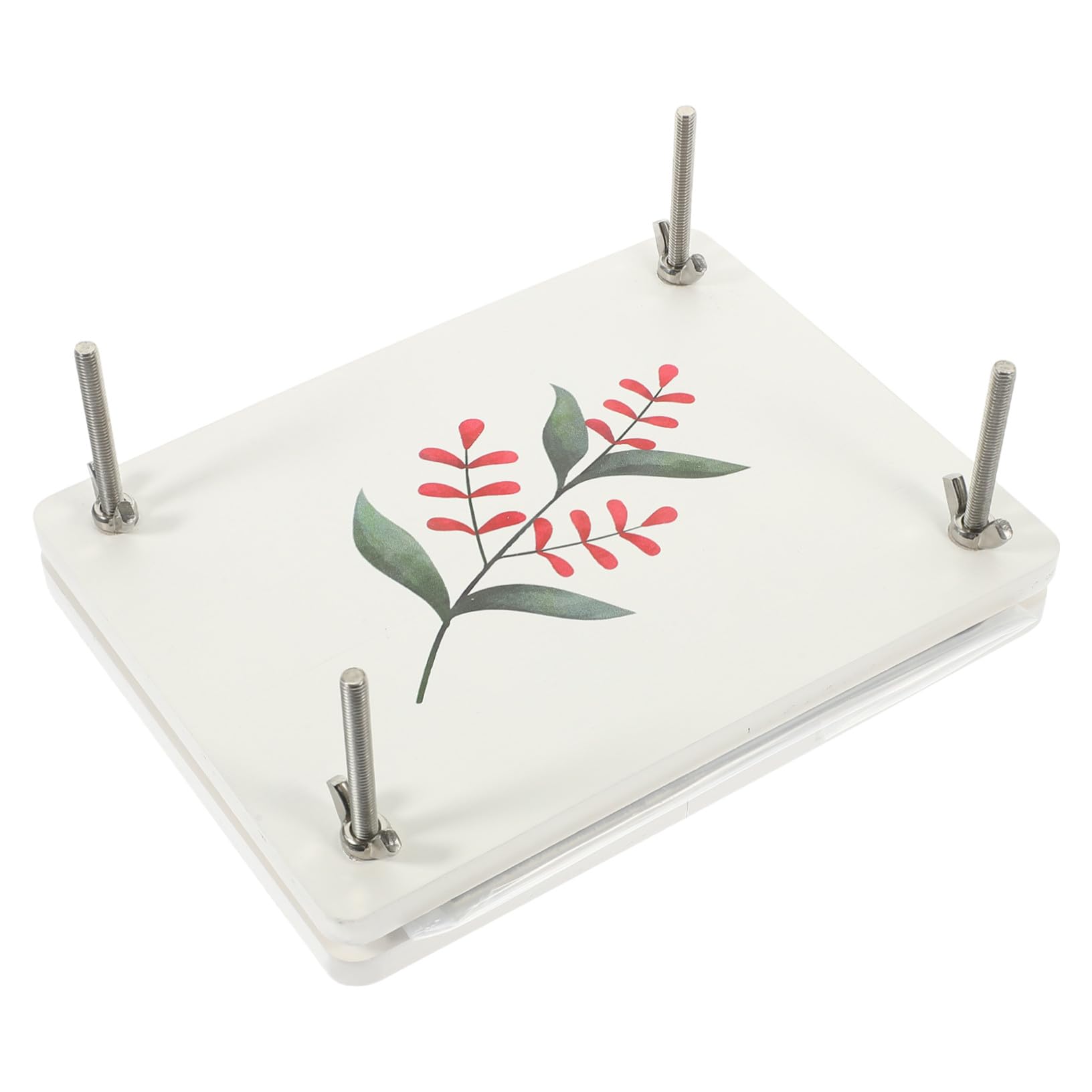 Parliky Blumenpressset für Blumen und Früchte Selbstgemacht Kreativset zum Pflanzenpressen für Scrapbooking und Kerzenherstellung Presswerkzeug für Pflanzen