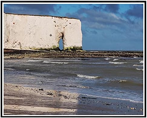 UK England Botany Bay Kent Paint by Number Kits For Adults Kids Oil Painting Canvas Home Wall Decor Souvenir Gift 16x20inch