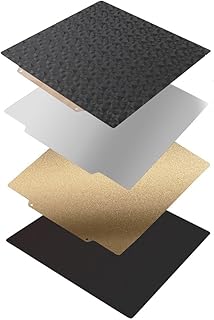 APAAZO New Double Heated Bed PEO-PEI/PEI-PEI Spring Steel Sheet PEI Bed 220/235/310mm Compatible With 3D Printer Ender 3 Upgrade Ender 5 (Color : PEO-PEI (with base), Size : 310X310cm)