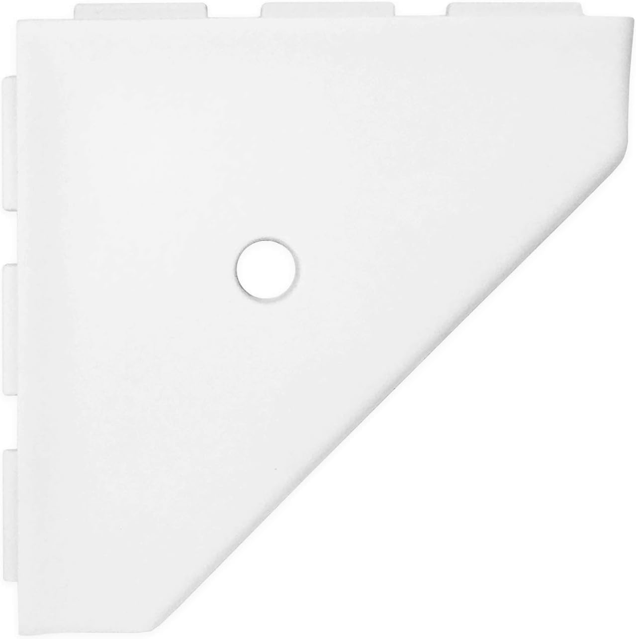 Questech Decor Corner Shower Shelf, Lugged For New