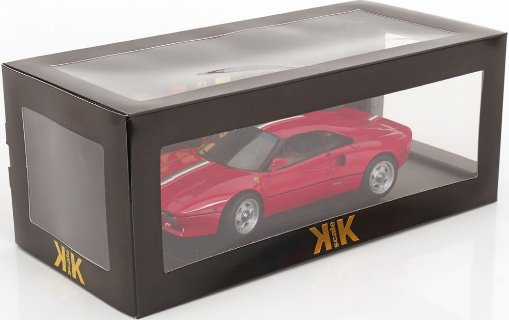 KK-Scale KKDC180415 - Ferrar. 288 GTO Italia Design Red 1984 - Maßstab 1/18 - Modellauto