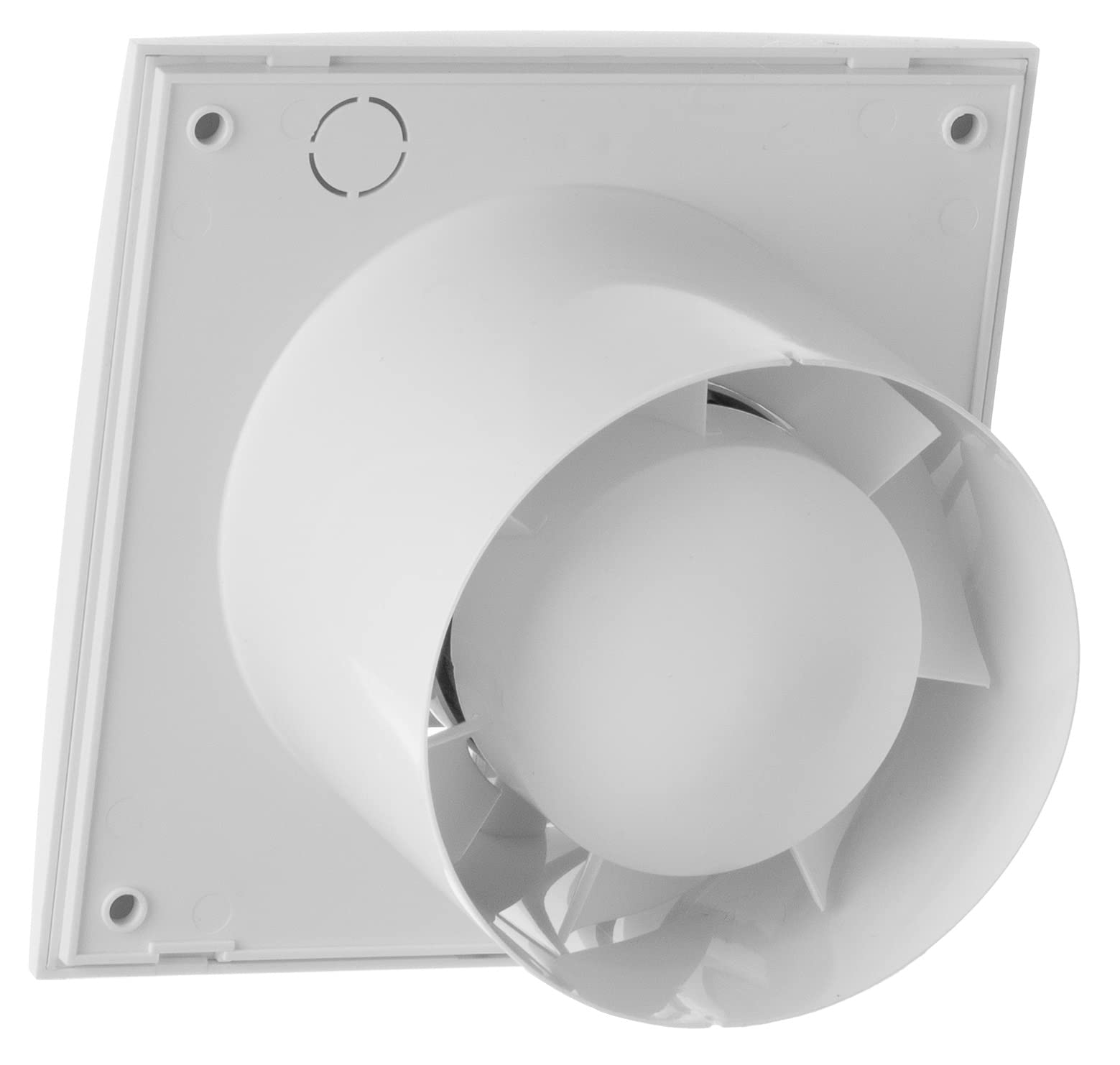 Steinberg14 White 100mm Bathroom Fan, Bathroom Extractor Fan, Wall Ventilation Fan - Image 3