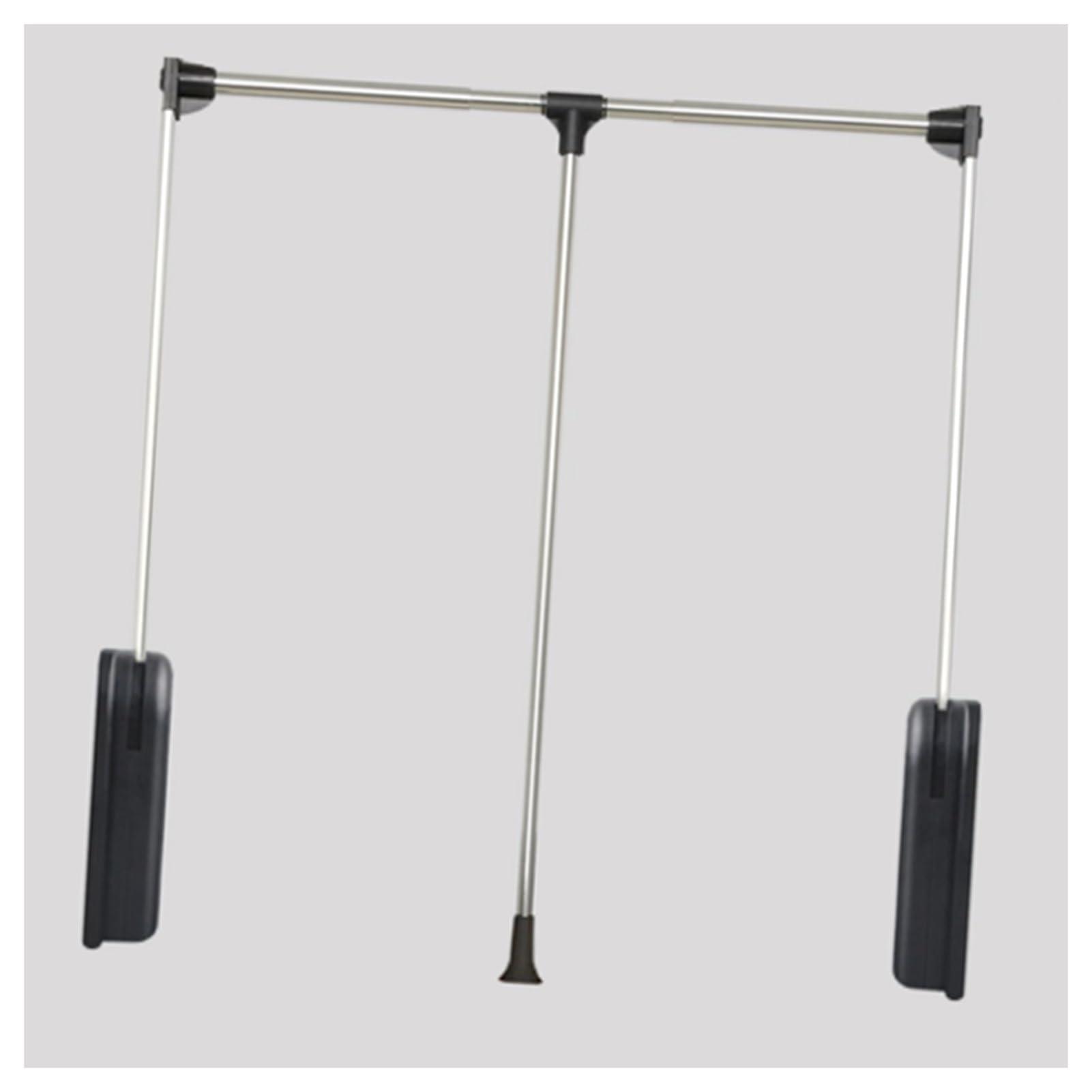Tringle de penderie rétractable 51-121 cm réglable pour garde-robe