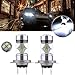 cciyu 2 Pack Xenon White 6000K 60W 6000LM High Power H7 Cree LED 12SMD DRL Light 12V