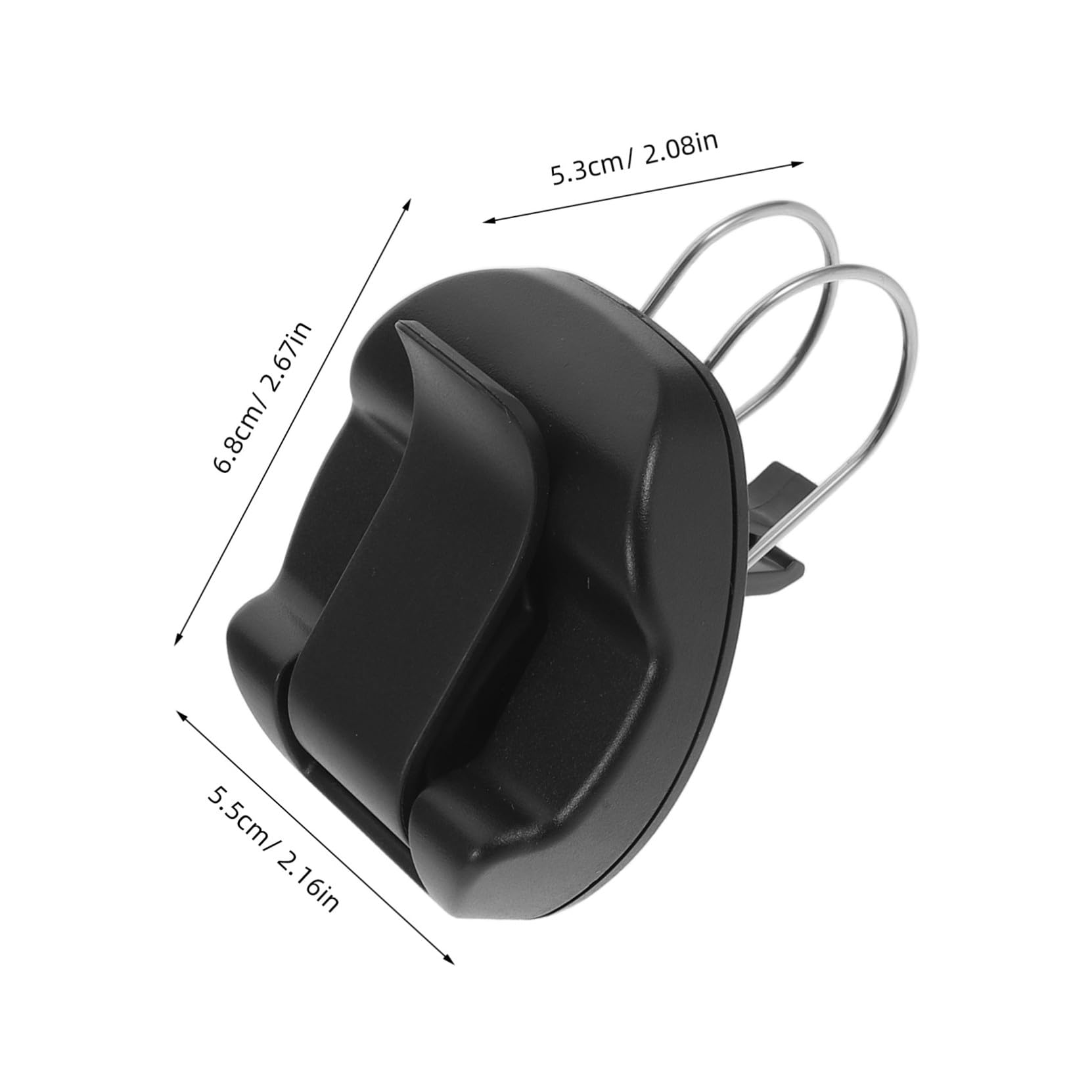 5pezzi Clip per Occhiali da Auto Supporto per Biglietti Clip per Visiera Parasole Organizzatore Salvaspazio per Interni Auto Resistente e Antiscivolo