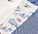 Petit Bateau Unisex Baby A0CXE Wir Kurzarm-Bodys, Variante 1, 18 Monate (3er Pack)