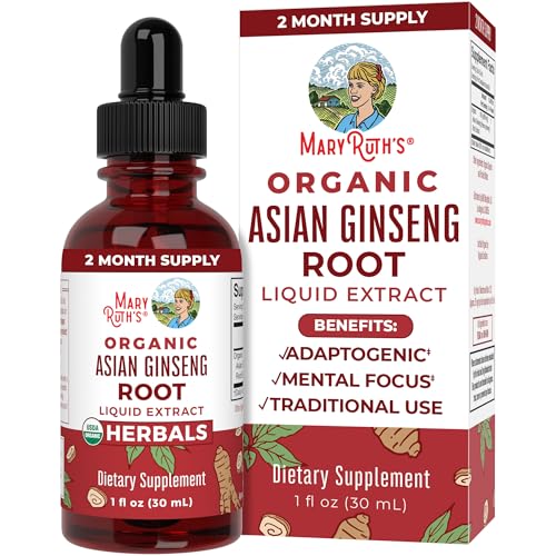 Maryruth Organics ASIANGINSENG Herbal Supplement Drop cover