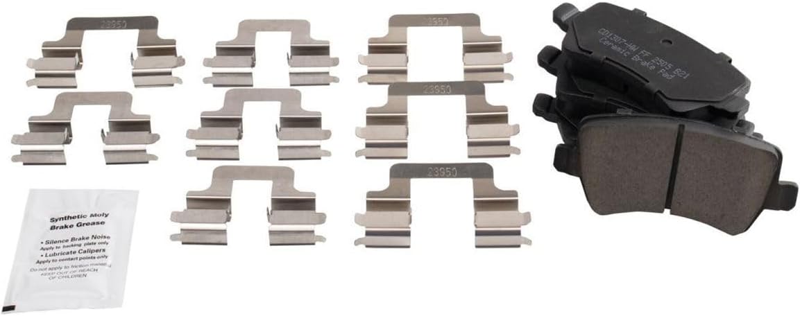 Brake Pads & Rotors Kit Cleaner & Fluid Ceramic for Volvo for XC60 3.2L 2010-2015 & 3.0L 2010-2016 & 2.0L 2012-2017 & 2.5L 2015-2016 CD1307 BR900994, Revitalize your car