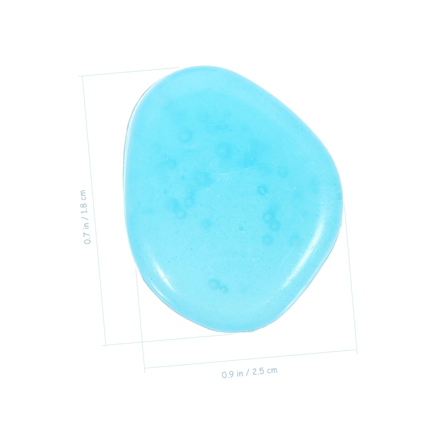 500 Piezas pecera de Piedra Fluorescente Rocas de Acuario a Granel Rocas noctilucentes Rocas de pecera Piedra Acuario Adornos Acuario Piedras de Acuario Rocas Luminosas Resina Blue