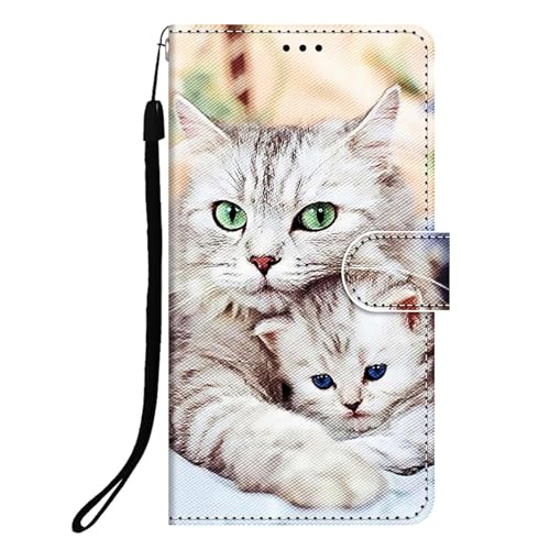 DiaryTown Coque pour Samsung Galaxy A56 5G Magnétique Fentes de Cartes Protection Cover Multifonction Antichoc Silicone Housse Galaxy A56 5G Etui en Cuir PU...