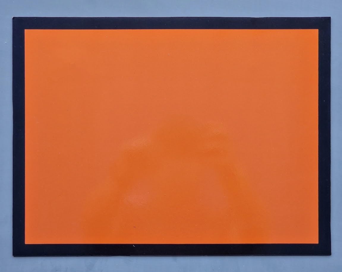 ADR Marker Magnetic Plate, Dangerous Goods, Amber, 400x300mm