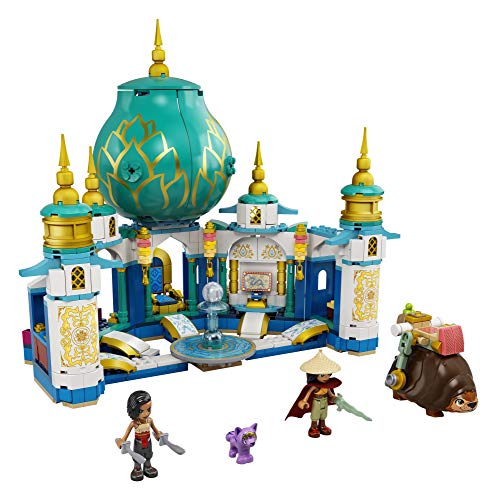 Disney Raya and The Heart Palace 43181 Imaginative Toy Building Kit; Makes a Unique Disney Gift for Kids Who Love Palaces and Adventures with Disney Characters, New 2021 (610 Pieces) - Lego - Immagine 1