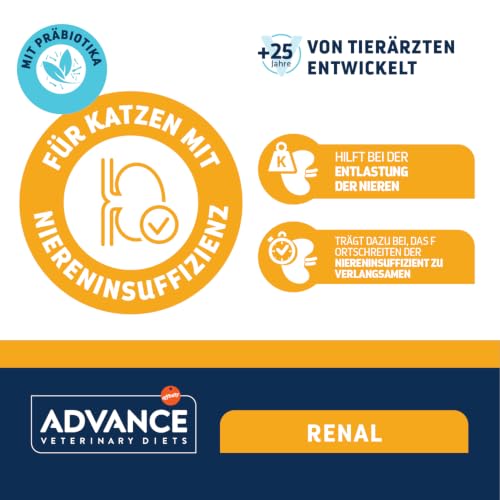 Advance | Nieren-Nassfutter Katzen | Renal | Niereninsuffizienz | 12 x 85 g