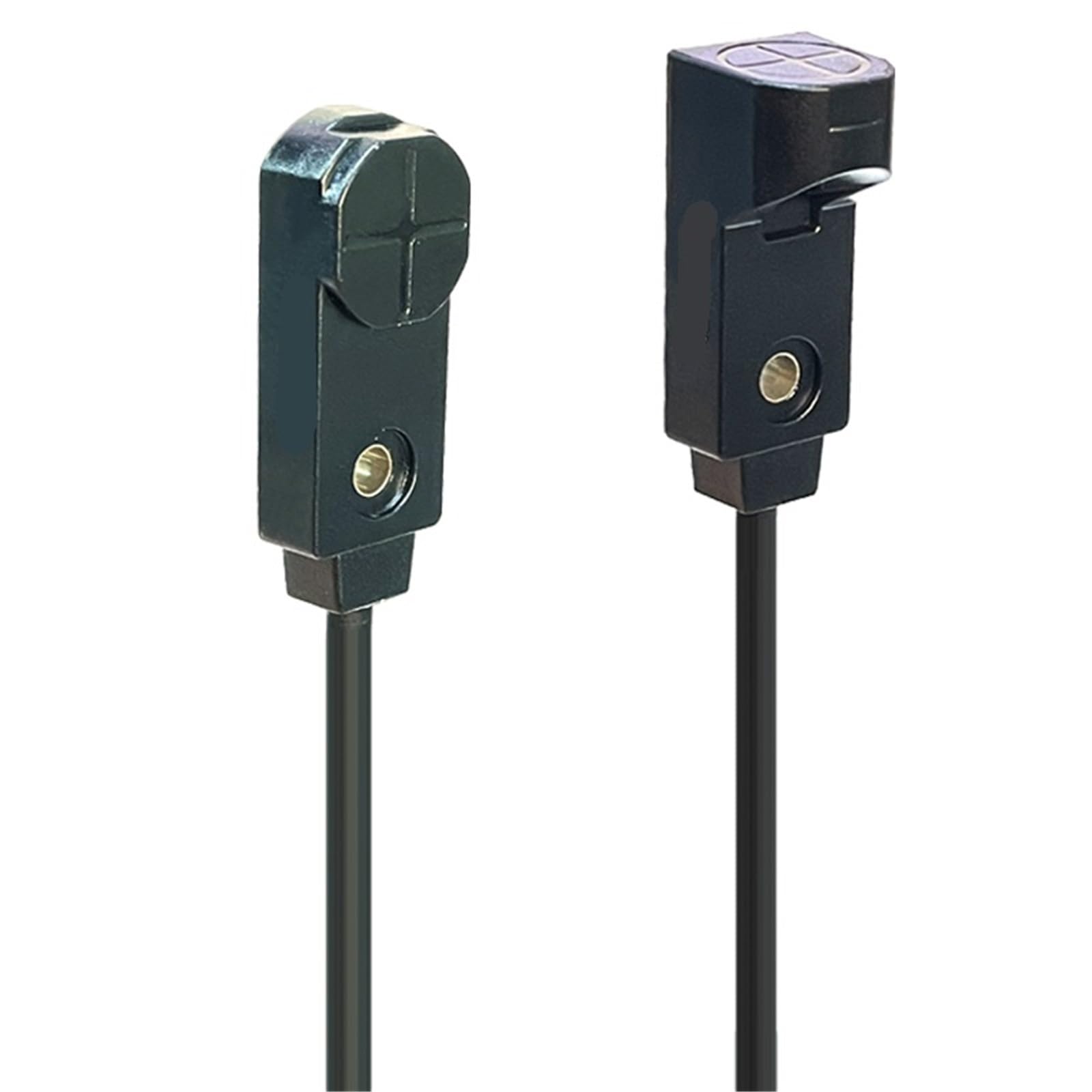 Kwadratowy miniaturowy czujnik zbliżeniowy 2 przewody NO NC Wykrywanie odległości: 4mm 5 do 24VDC Metalowy indukcyjny czujnik końca skoku BX6-F/H(BX6-H4L)