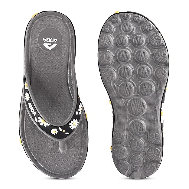 Image of ADDA Slippers for Women || Durable & Comfortable || Anti-skid Sole || Lightweight || Fashionable || Super Soft || Outdoor Slipper