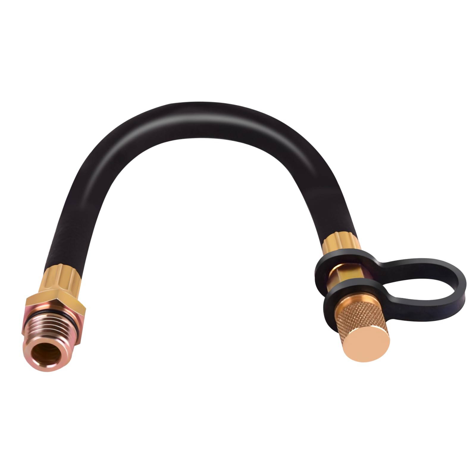510440902 Engine Flexible Oil Drain Hose Compatible with Kawasaki Engine(Replace # 510440902),Length: 16”;Width: 3/4"