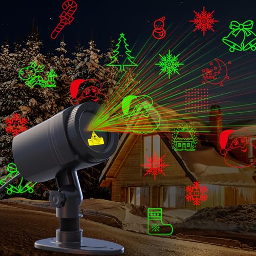Ataefr LPS-GD-03RG Christmas Projector Lights Outdoor cover