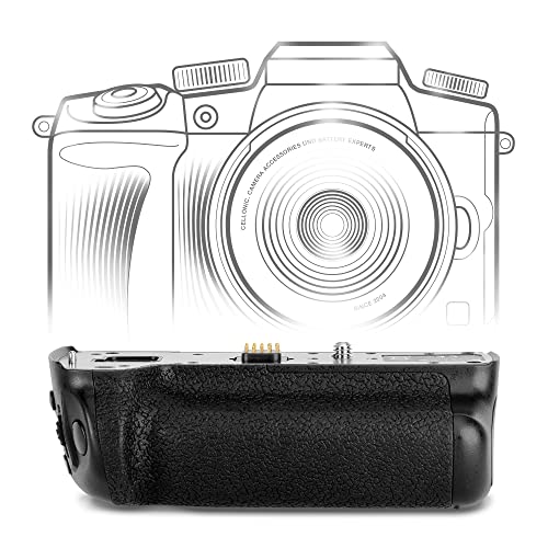 DSTE DMW-BGGH5 Battery Grip Per Panasonic Lumix DMC-GH5 – Con 2 Batterie DMW-BLF19