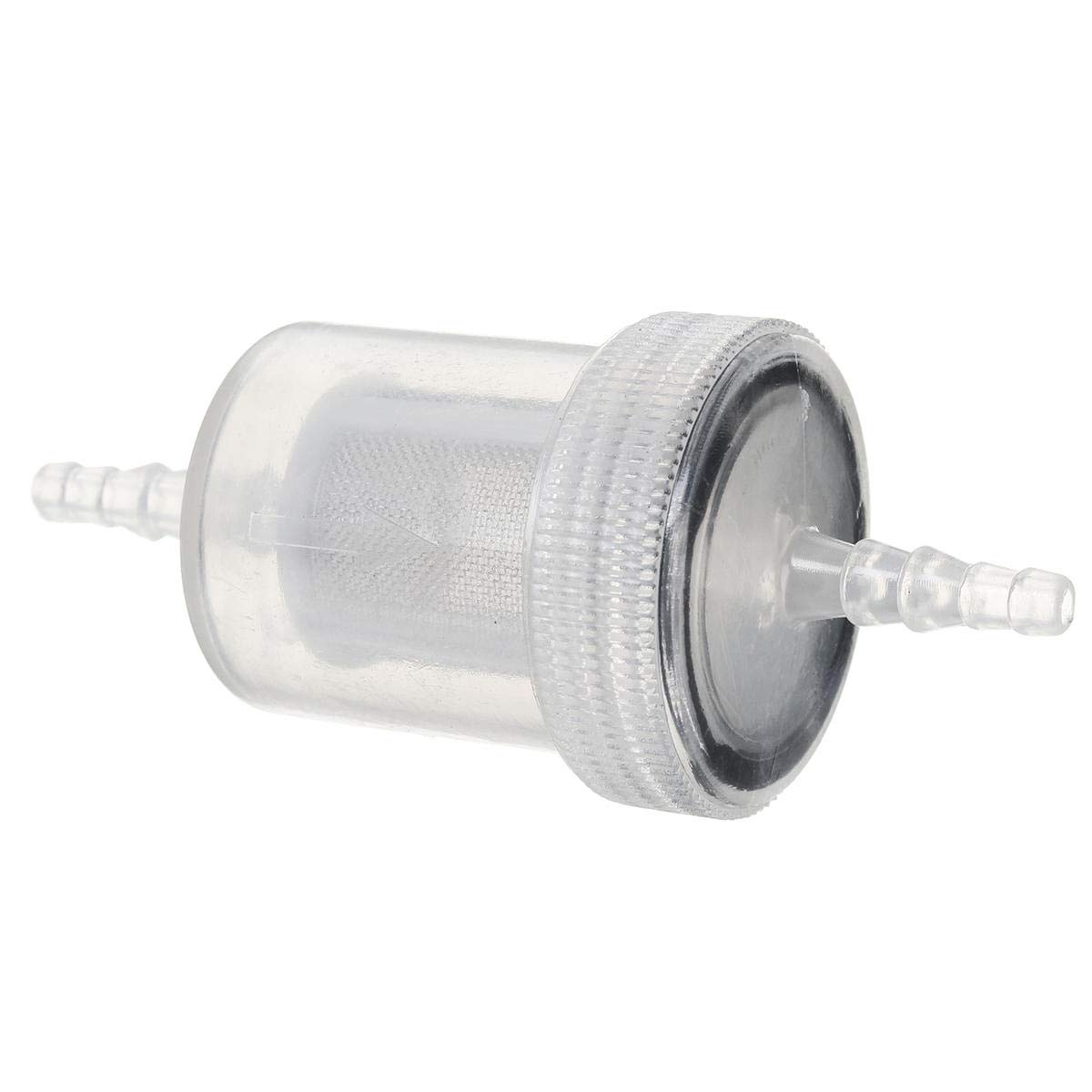Filtro Carburante In Lega Per Auto RC Nitro 1/8 1/10 – Argento, Tubi Da 5 Mm – Racing Punk - Foto 3