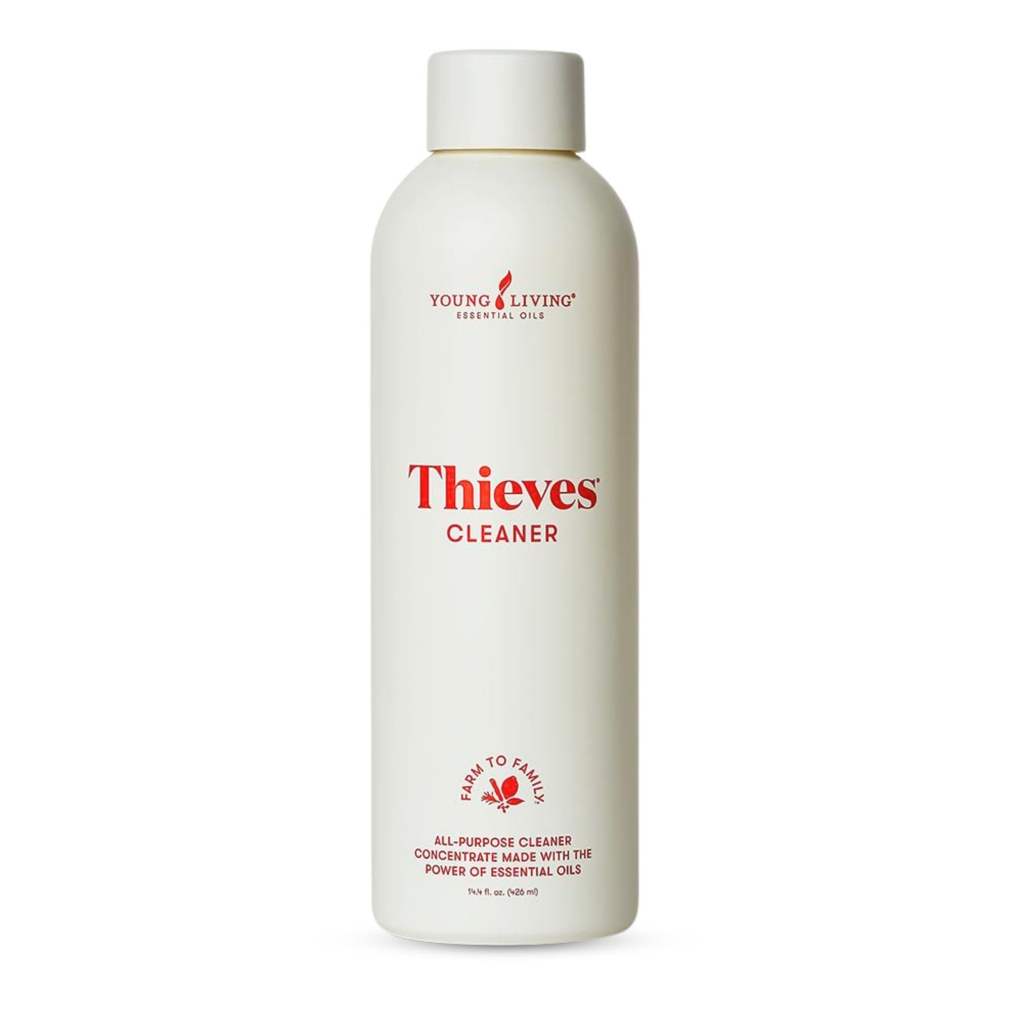 Thieves Household Cleaner | 14.4 oz | Plant-Based Multi-Surface Solution Infused with Essential Oils | Dilute for Floors, Carpets, Glass, Counters, Appliances, and General Home Cleaning[Amazon-developed Certification] Compact by Design