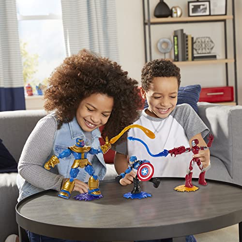 Pack De 3 Figurines Avengers Marvel Bend And Flex - vue 6