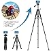 VICTIV 74” Camera Tripod, Tripod for Camera and Phone, Aluminum Professional Tripod Stand for Canon Nikon with Carry Bag and Phone Holder, Compatible with DSLR, iPhone, Spotting Scopes, Max Load 9.5Lb