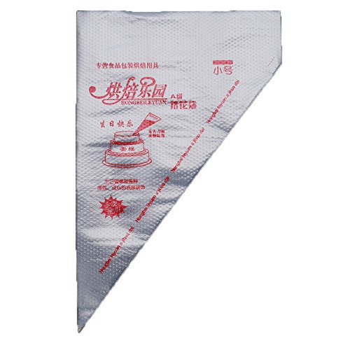 EORTA 100 Pieces Pastry Piping Bags Disposable Cake Decorating Bags Plastic Icing/Frosting Piping Bags Cream Pastry Bags Pastry Tip Tool for Professional Baker/Baking Lover, Small, 10 Inch