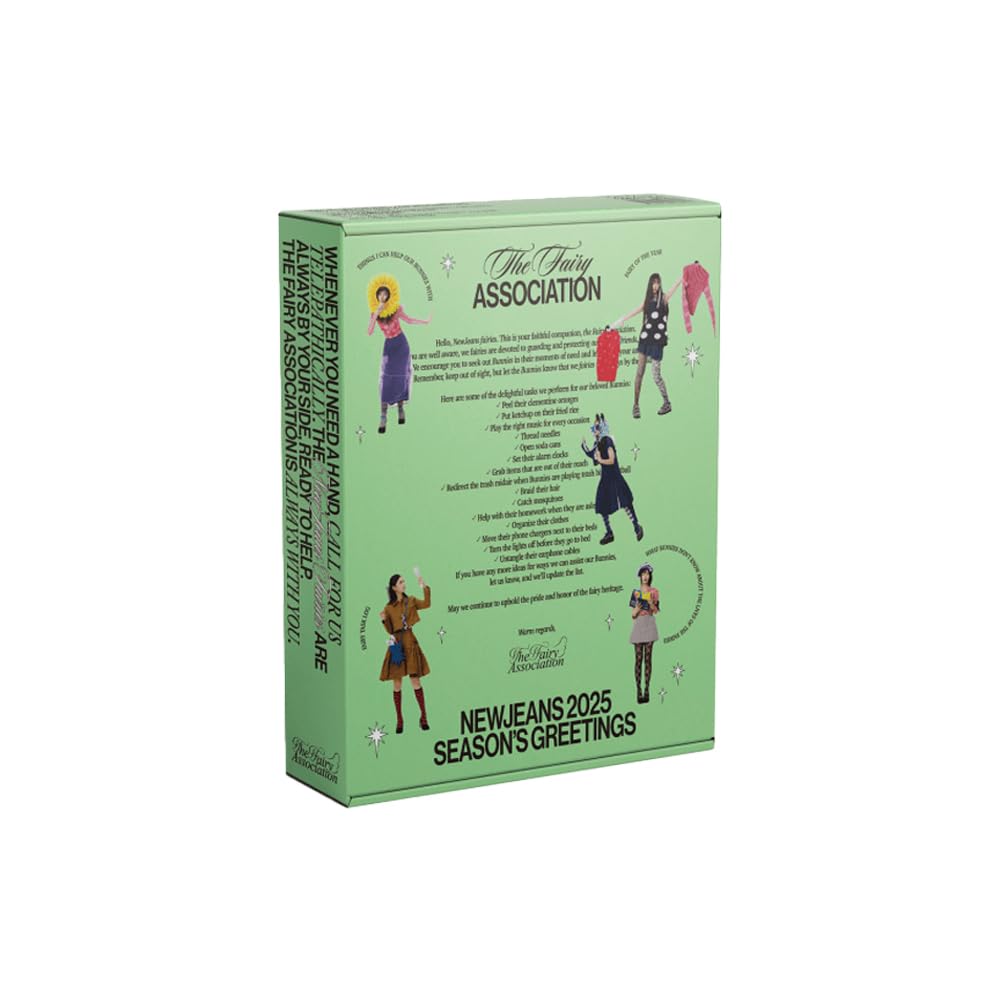 Amazon.com: NEWJEANS 2025 SEASON'S GREETINGS [THE FAIRY ASSOCIATION]