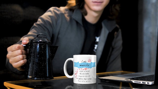 Tazza Personalizzata Per Marito - Ceramica, Idea Regalo Compleanno/Natale - Foto 7