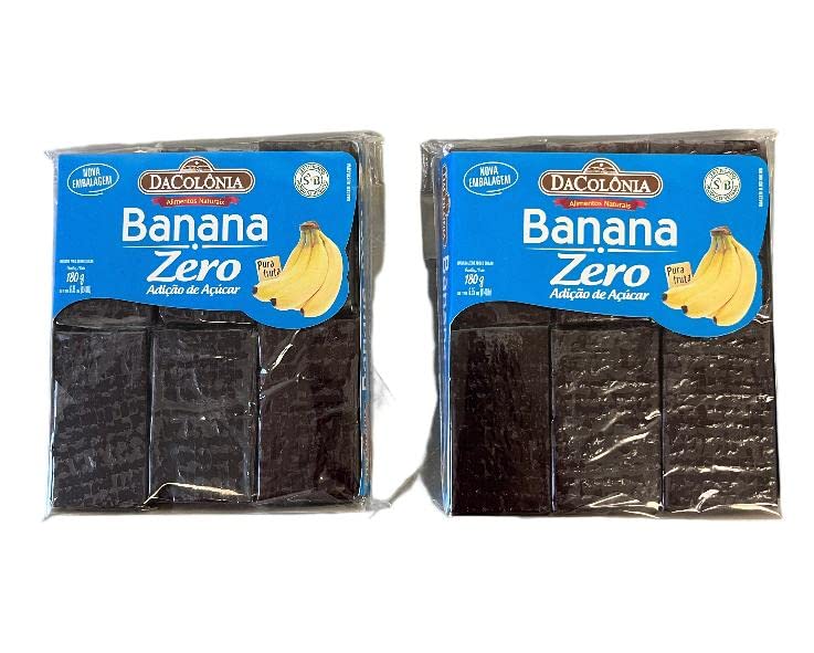 DOCE DE BANANA Zero - DaColonia Creamy Banana Candy- 02 Un -180g
