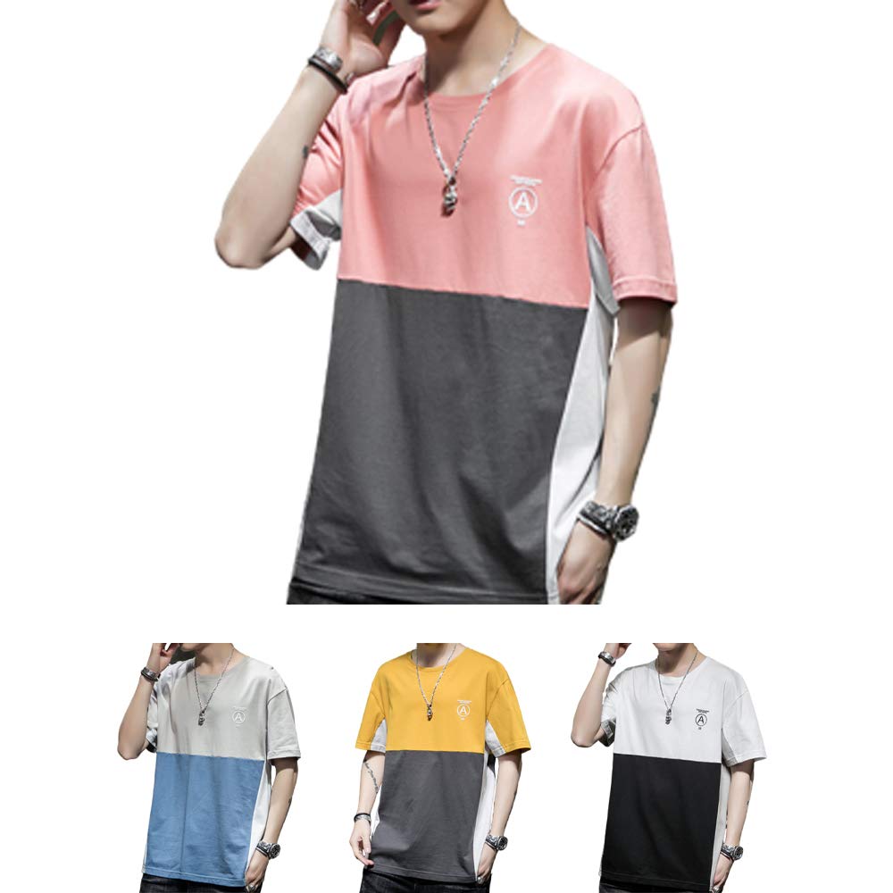 T-Shirt Bambino, Adolescente e Ragazzi Manica Corta Casual Allentata Camicetta Mezza Manica Tee