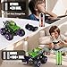 Gohero Monster Trucks for Boys Age 4-7, 2.4Ghz RC Zombie Monster Truck Toys with Stunt, 360°Spin & Drift, 1:20 Scale Remote Control Car with Light & Sounds, Gift for 3 5 6 8 Year Old Boys&Girls.