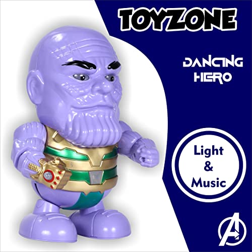 Image of TOY ZONE Dance Hero-21940 | Electronic Toy | Dancing Hero | Musical Toys | Music with Dance Movement | Battery Operated Toy | Light & Music | Age 12+ Months