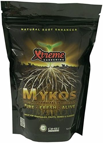 Xtreme Gardening HGC721205 Mykos Pure Mycorrhizal Inoculant Organic Root Enhancer, 2.2 lbs, Natural