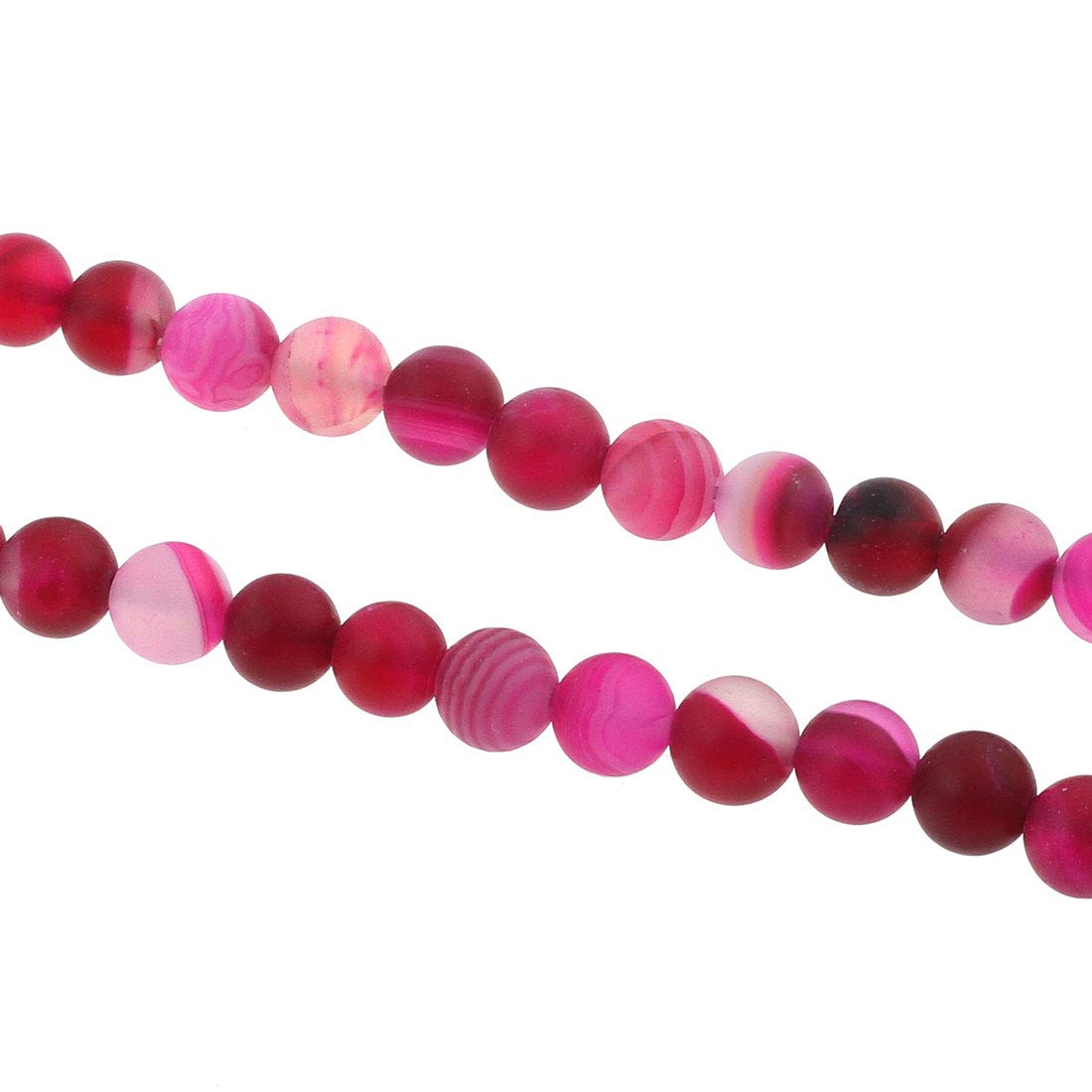 Bracelet Perle Ronde 6 Mm, Pierre Naturelle, Cr&eacute;ation Artisanale