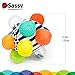 Sassy Developmental Bumpy Ball | Easy to Grasp Bumps Help Develop Motor Skills | for Ages 6 Months and Up | Colors May Vary 5.5 long x 7.5 wide x 8.9 high