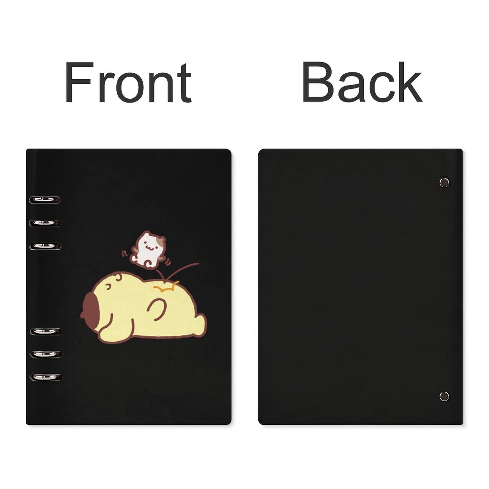 Amazon.co.jp: ポムポムプリン ルーズリーフ 手帳 システム手帳 6穴