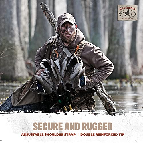 Rig'em Right Waterfowl Sure Shot Soft Shell Floating Gun Case For Bird Hunting With Oversized Zippers And Adjustable Shoulder Strap, Realtree Max 7 #TOP3