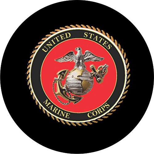 US Marine Corps Seal Tire Cover 26