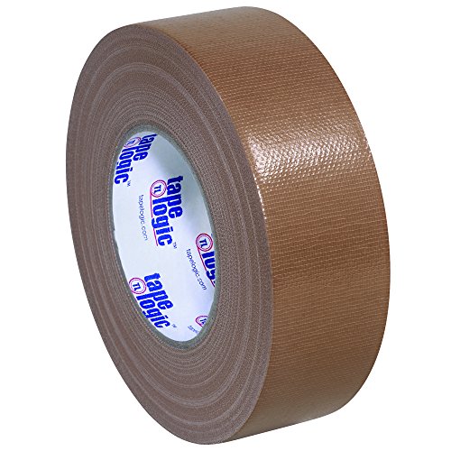 Image of Tape Logic (24 Pack) Multipurpose Brown Duct Tape, 2 Inch x 60 Yards, 10.0 Mil Thick, For Labeling, Patching, Temporary Repairs, Marking and Social Distancing