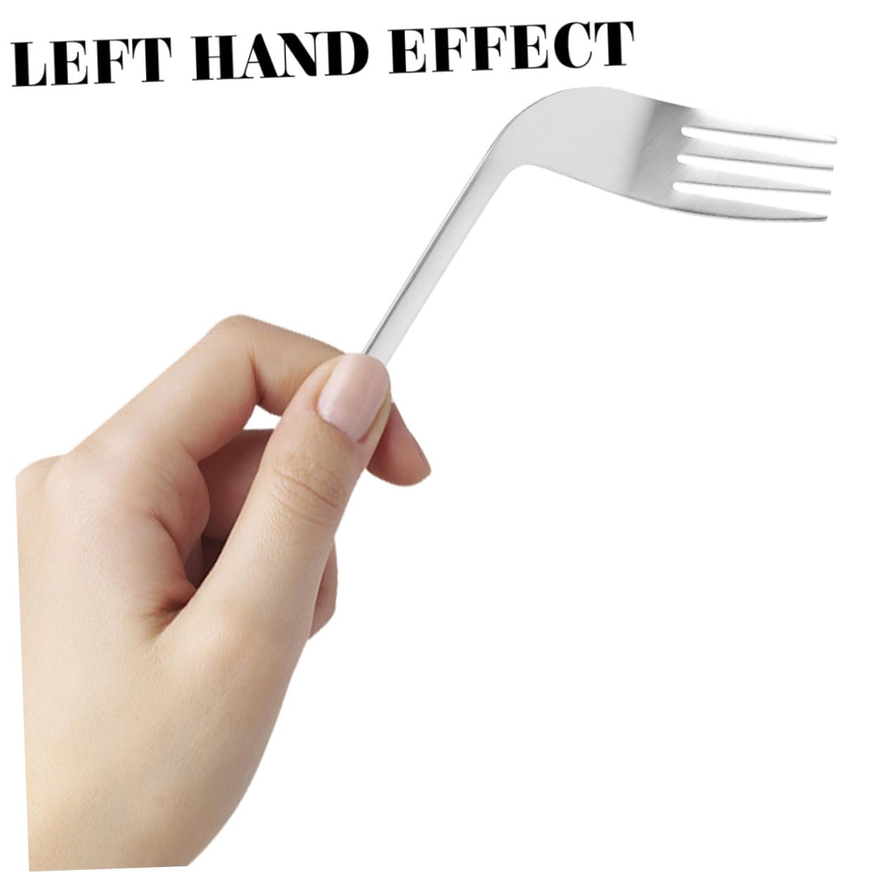 Mobestech 10piezas Cubiertos Ergonómicos Para Mayores De Tenedores Curvados Para Facilitar La Alimentación De Pacientes Cama Utensilios De Mesa Angulados y Adaptados Para Discapacitados
