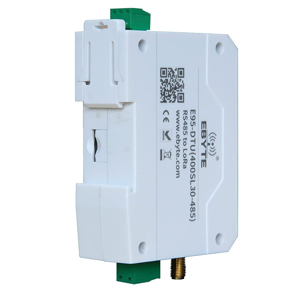 EBYTE RS485 SX1268 LoRa 433MHz Half Duplex 30dBm Long Range 10km Modbus Din-Rail High Performance Wireless Data Transmission Relay LBT