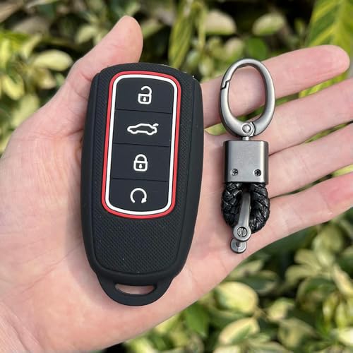 Silicone Car Key Cover Key Case, for Chery Tiggo 8 Pro Tiggo 7 Pro 8 Plus Arrizo 5 3 Button
