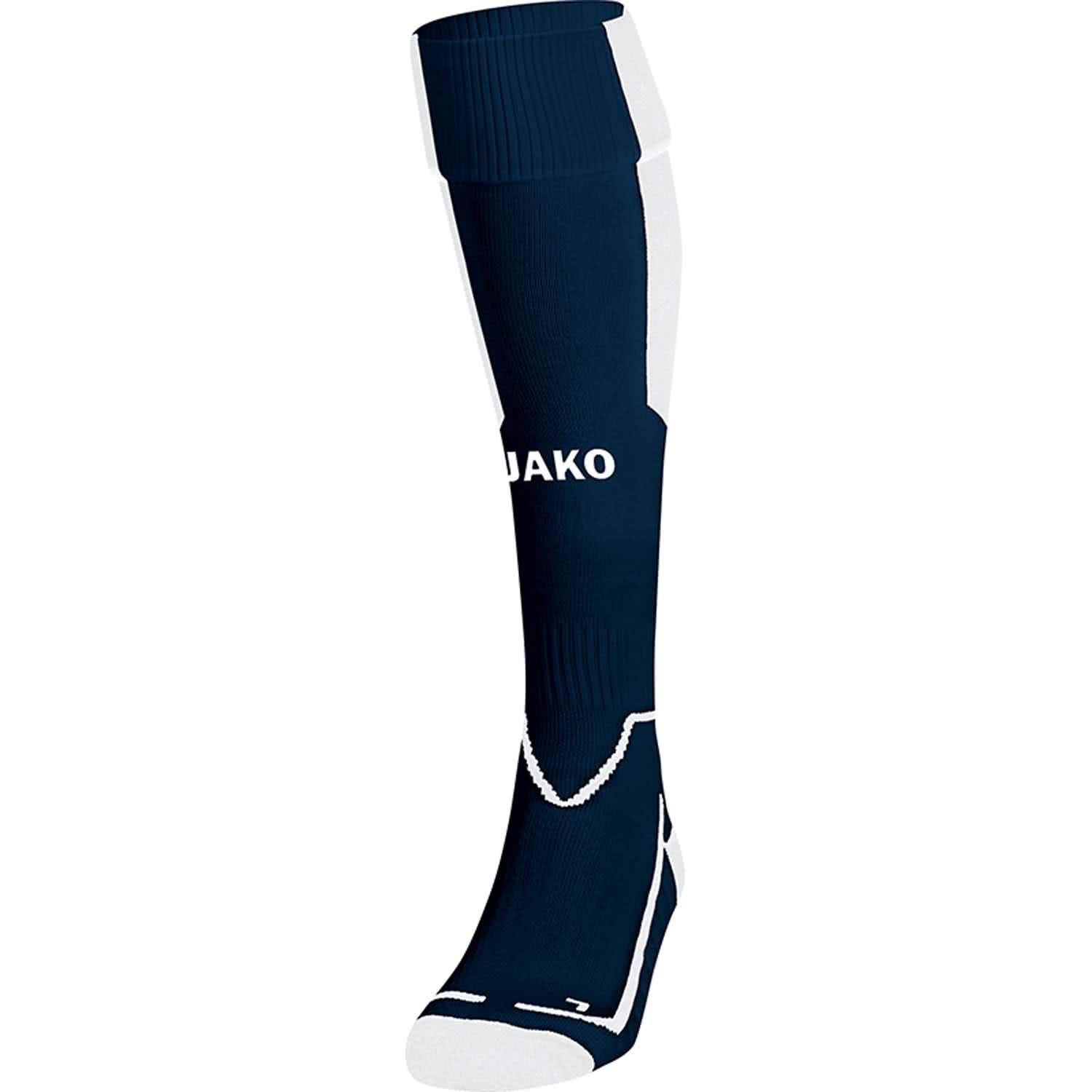 JAKO Lazio Socks Unisex Socks - Navy/White, 3 (35-38)