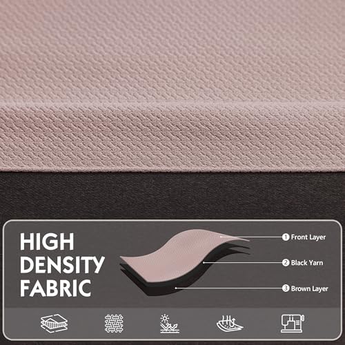 Image of FMFUNCTEX 100% Blackout Curtains for Bedroom, Blush Pink Curtains 72 Inches Long Textured Thermal Insulated Curtains for Living Room Drapes, Black Out Drapery Grommet Room Darkening 2 Panels