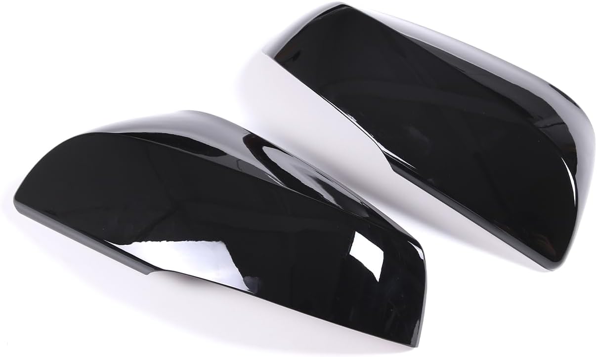 Car Door Rear View Mirror Cover Cap Compatible with Toyota Grand Highlander 2024 2025 2026,ABS Car Outside Side Rearview Mirror Cover Trim Accessories (Glossy Black)
