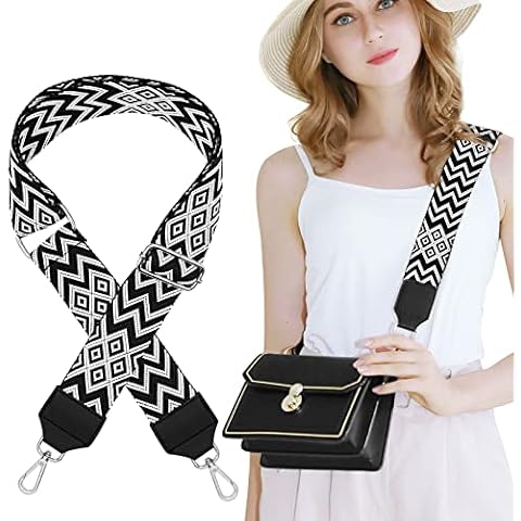 LMSHOWOWO Adjustable Shoulder Strap 75-135 cm, Bag Strap Width 5 cm, Shoulder Strap for Bags, Handbags, Bag Straps for Changeing, Universal Shoulder Strap for Men Women DIY Accessories for Bag Cover