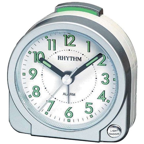 Rhythm Japanese Alarm And Table Clock Cre231Nr19 - Multi Color